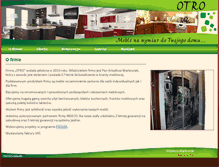 Tablet Screenshot of meble-otro.pl